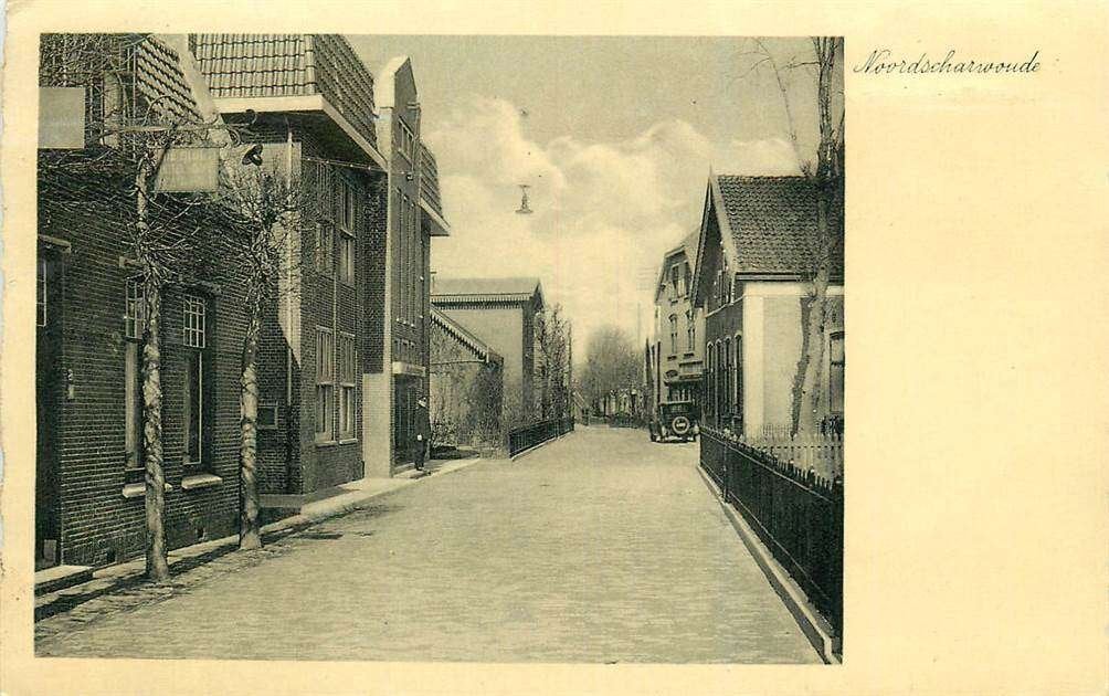 304-238-009 Noord-Scharwoude, Verzenden, Voor 1920, Noord-Holland