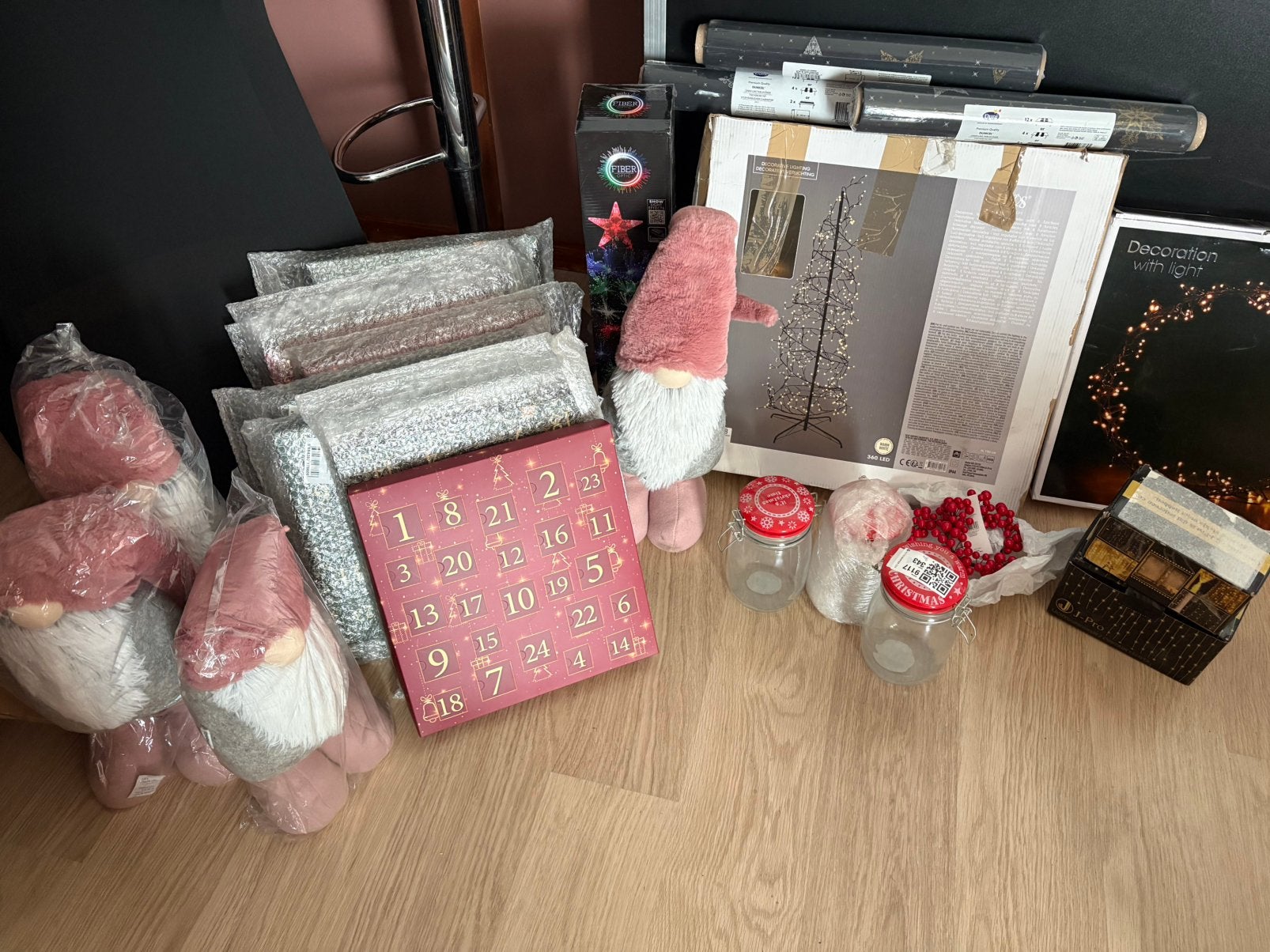 Partij prachtige nieuwe kerstspullen, Diversen, Kerst, Ophalen, Nieuw