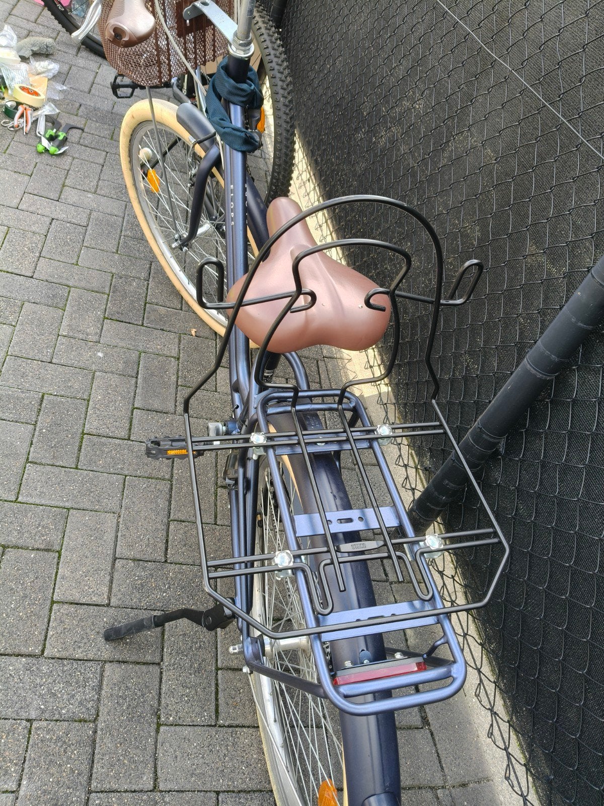 Fiets Elops, Fietsen en Brommers, Fietsen | Kinderfietsjes, Ophalen, 20 inch of meer, Gebruikt, Velgrem