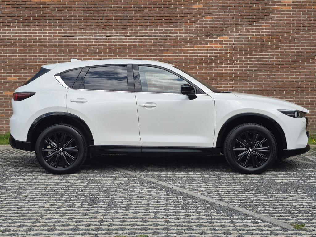 Mazda CX-5 2.0 e-SkyActiv-G M Hybrid 165 Homura | AUTOMAAT |, Auto's, Gebruikt, 4 cilinders, Overige brandstoffen, Wit