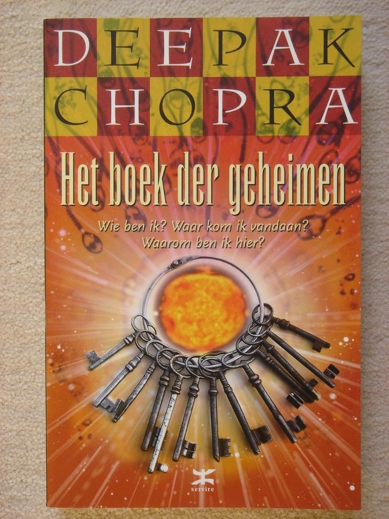 Boek der Geheimen - Deepak Chopra, Ophalen, Gelezen, Spiritualiteit algemeen, Achtergrond en Informatie
