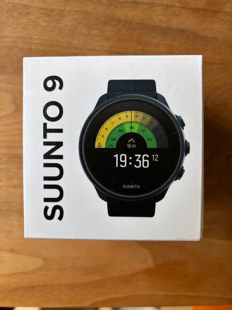 Suunto 9 sporthorloge, Ophalen, Gebruikt, Blauw, IOS