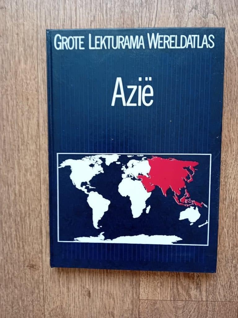 Grote Lekturama Wereldatlas - AZIË, Overige atlassen, Ophalen of Verzenden, Zo goed als nieuw, 1800 tot 2000