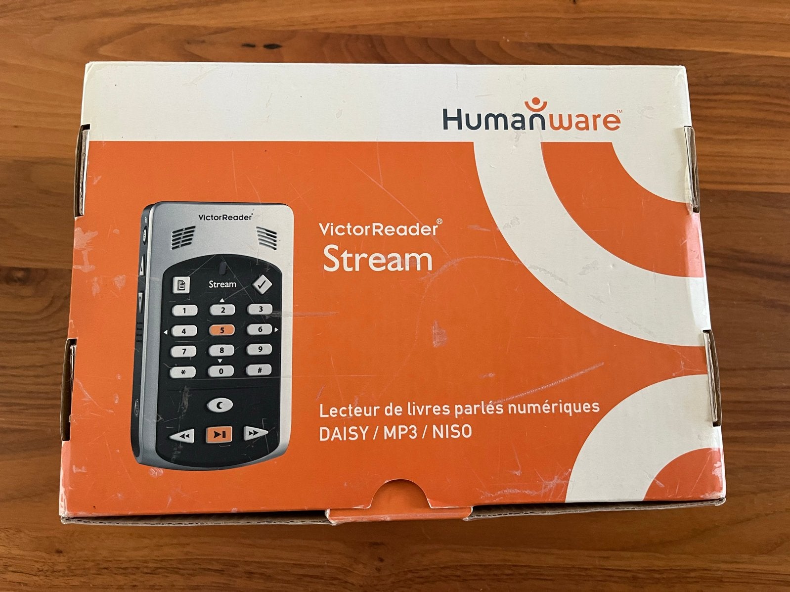 Victor Reader Stream Daisyspeler - HumanWare (In Doos), Ophalen of Verzenden, Zo goed als nieuw, Audio