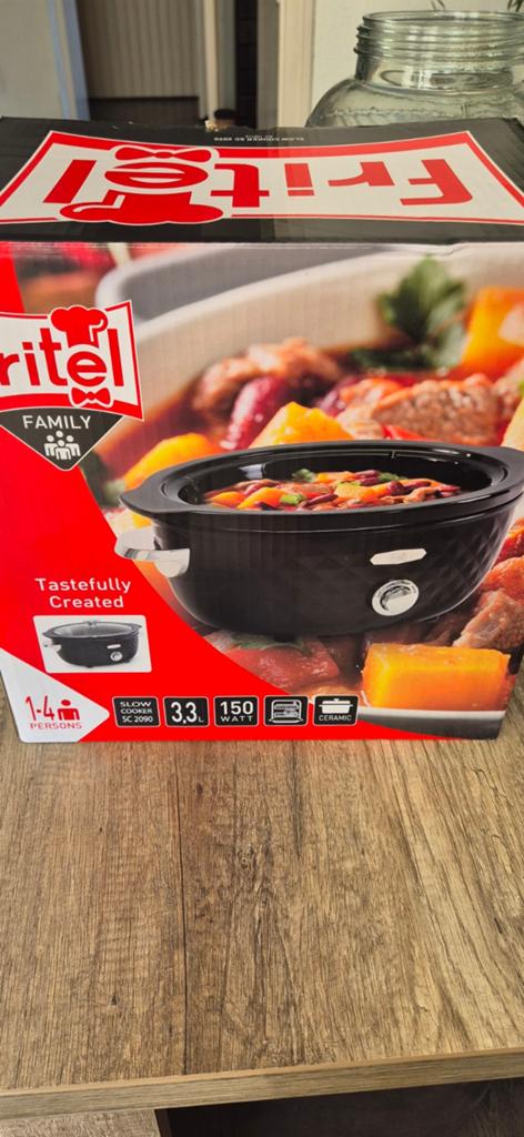 Fritel Slowcooker SC 2090 - 3.3L - Nieuw in doos, Ophalen, Nieuw