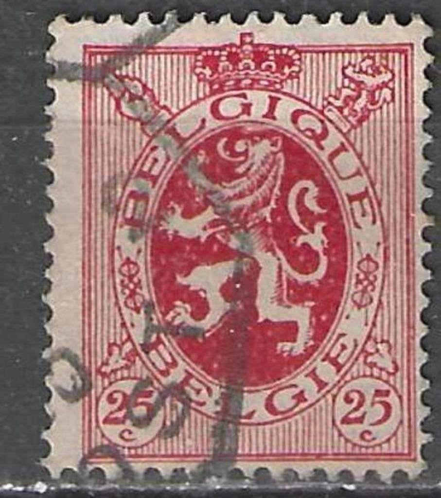 Belgie 1929/1932 - Yvert/OBP 282 - Heraldieke leeuw (ST), Verzenden, Gestempeld