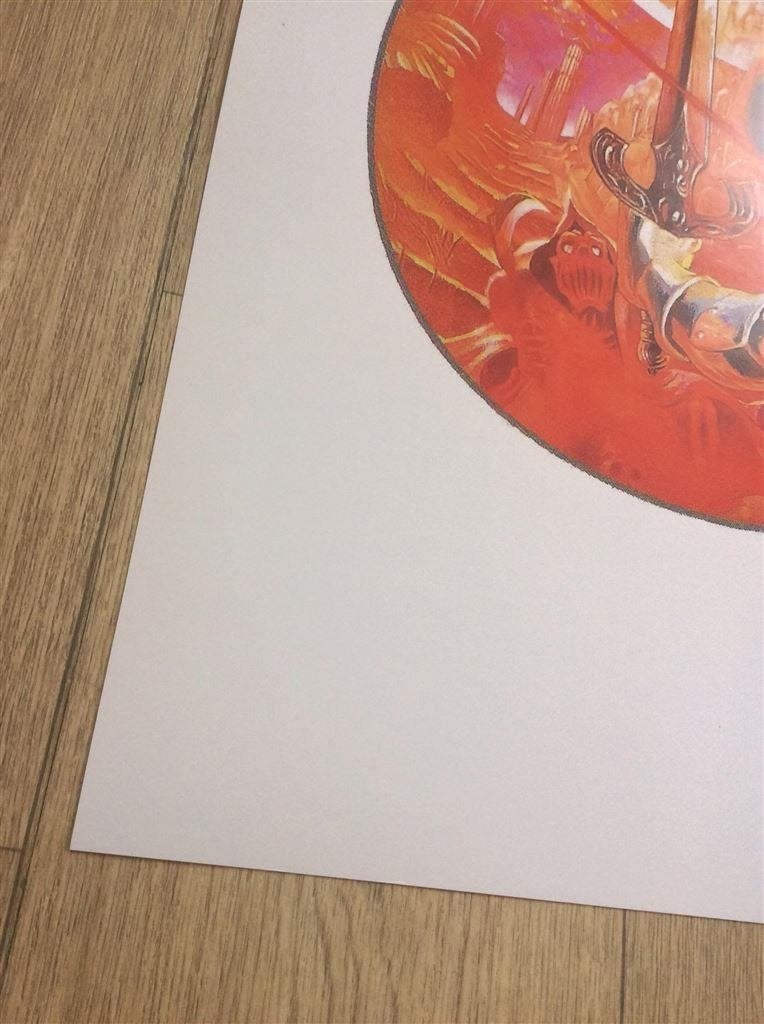 grote KONAMI KNIGHTMARE MSX Gameroom Art Poster, Verzenden, Nieuw, A1 t/m A3, Film en Tv