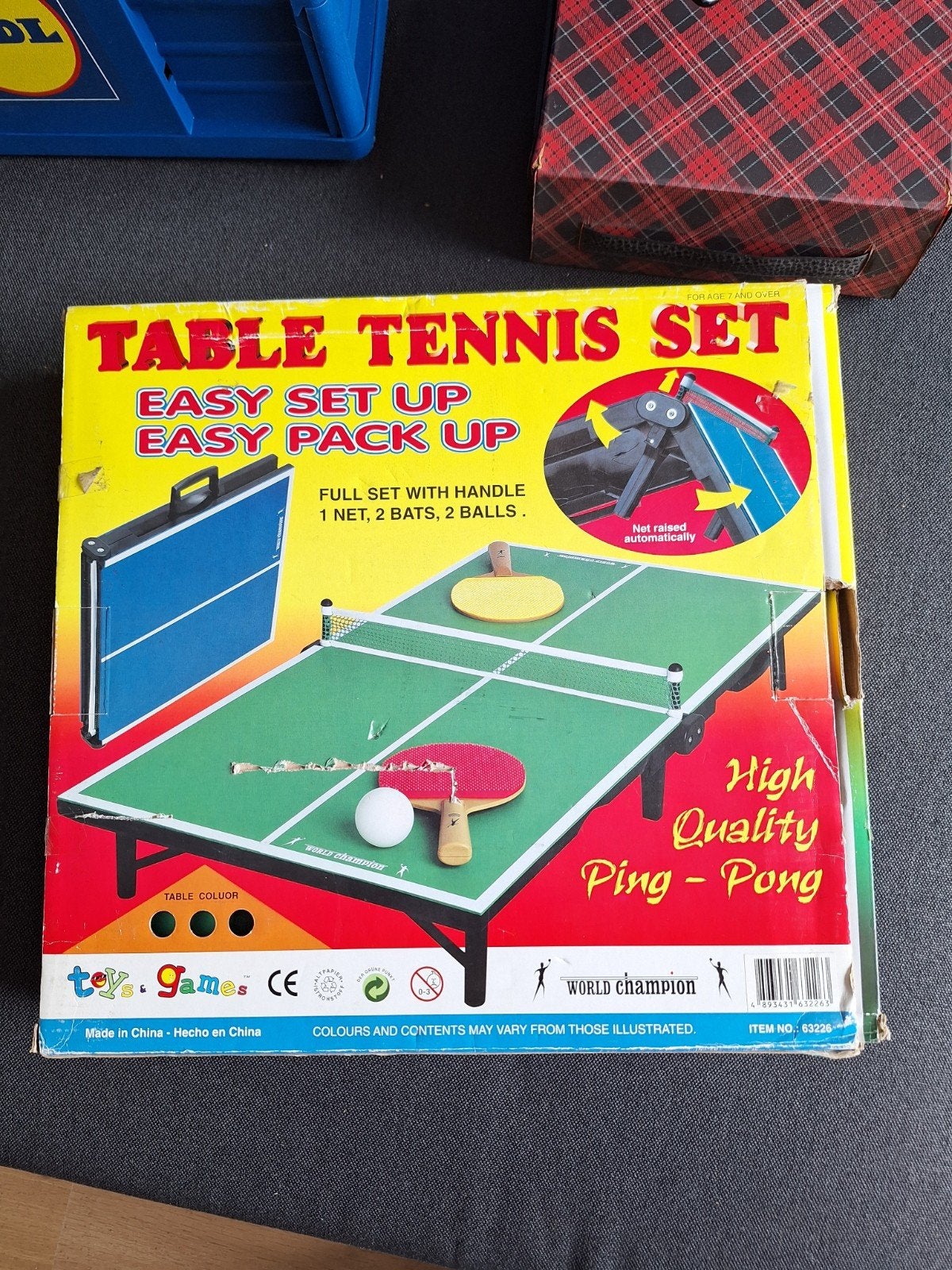 Tafeltennis set - Compact en draagbaar, Ophalen of Verzenden
