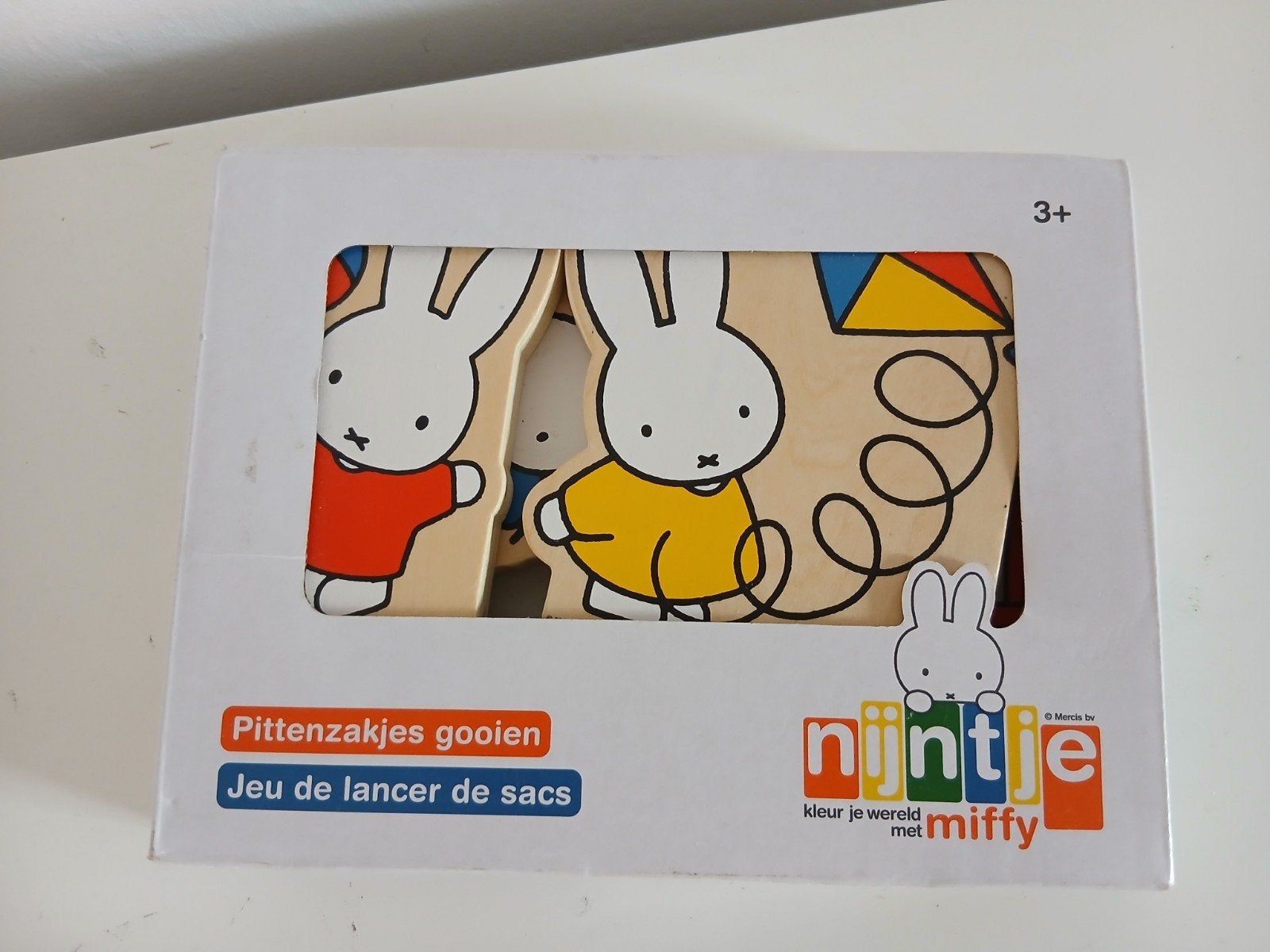 Nijntje pittenzak gooien (houten spel), Ophalen of Verzenden, Zo goed als nieuw, Jongen of Meisje
