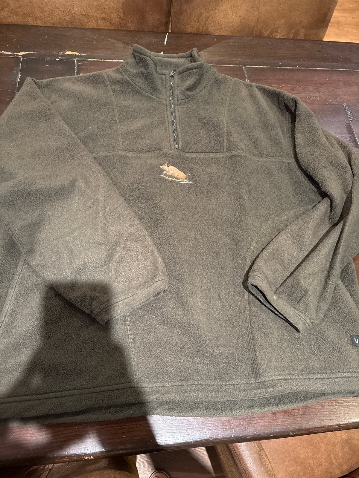 Jagers  Venator Fleece Trui XXL met Wildzwijn Borduurwerk, Ophalen, Zo goed als nieuw