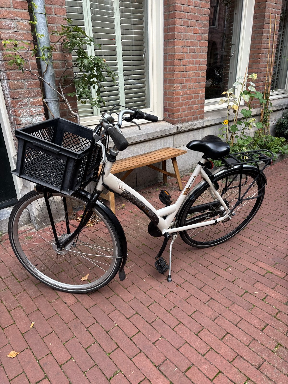 Bike / Sparta Marathon 3.0 Damesfiets met voordrager, Fietsen en Brommers, Ophalen, Sparta, Velgrem, Versnellingen