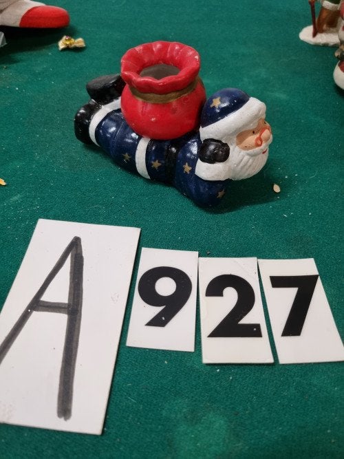 beeld kerstman met zak [a927], Diversen, Kerst, Ophalen of Verzenden, 'T Olde Gre-j, Info@toldegrej.nl, Endepoelstraat 20f Didam