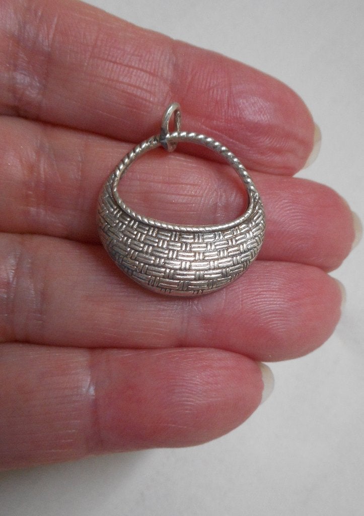 Zilveren vintage bedel mand nr.100, Overige merken, Verzenden, Zo goed als nieuw, 1 bedel