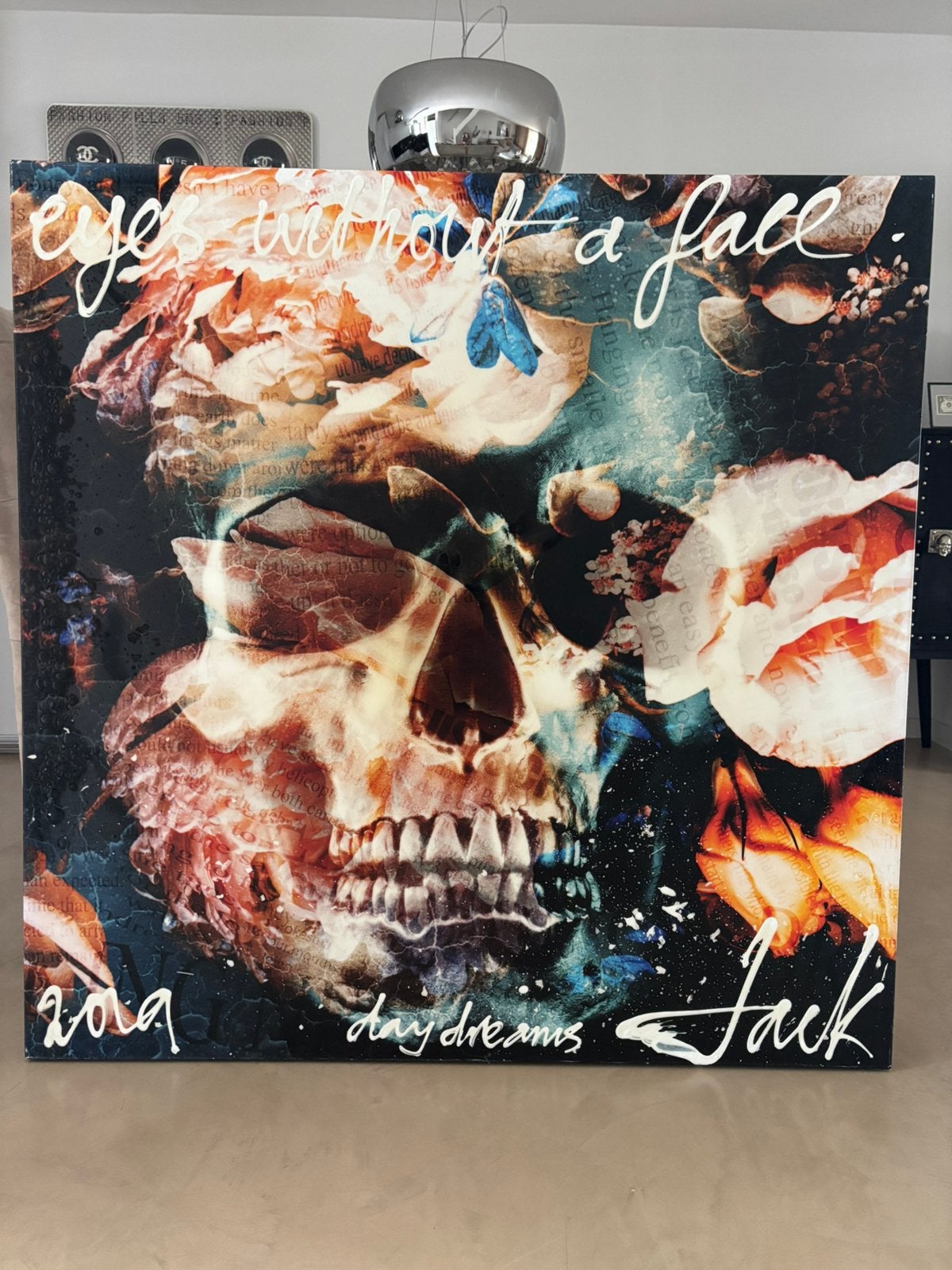 Jack liemburg 140x140 met certificaat, Antiek en Kunst, Kunst | Schilderijen | Modern, Ophalen