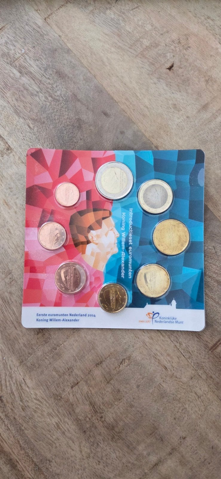 Introductieset euromunten 2014 Koning Willem-Alexander, Ophalen of Verzenden, Overige landen, Overige waardes, Setje