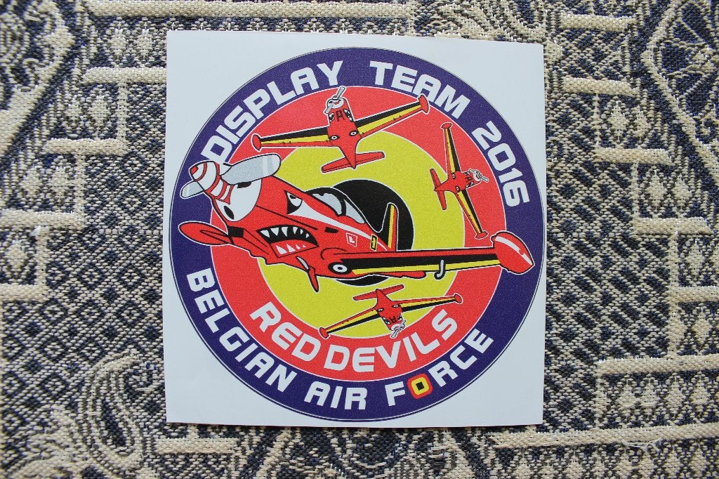 sticker red devils  display  team 2016, Verzamelen, Ophalen of Verzenden, Zo goed als nieuw, Overige typen