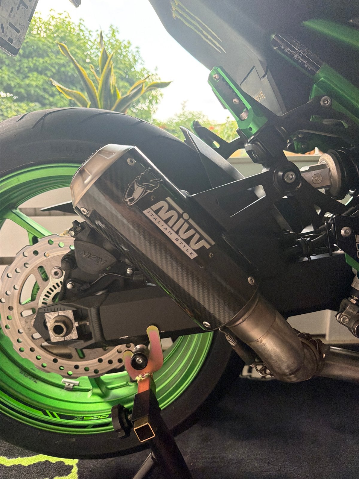 Mivv Mk3 einddemper Kawasaki Z900 A2 2017-2024, Ophalen of Verzenden, Gebruikt