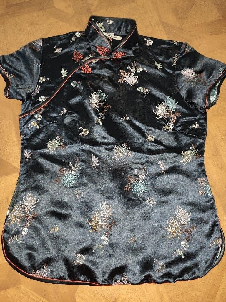 Manon Chinees blouse maat 38, Maat 38/40 (M), Meerkleurig, Manon, Ophalen of Verzenden