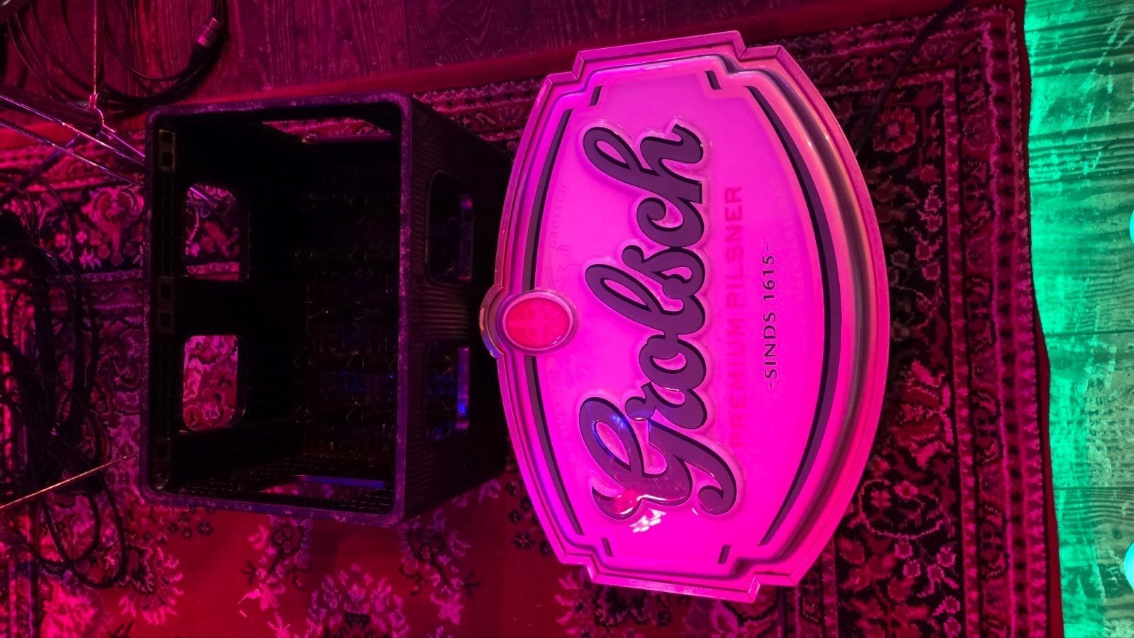 Mooie Grolsch lichtbak - Perfect voor de mancave!, Ophalen