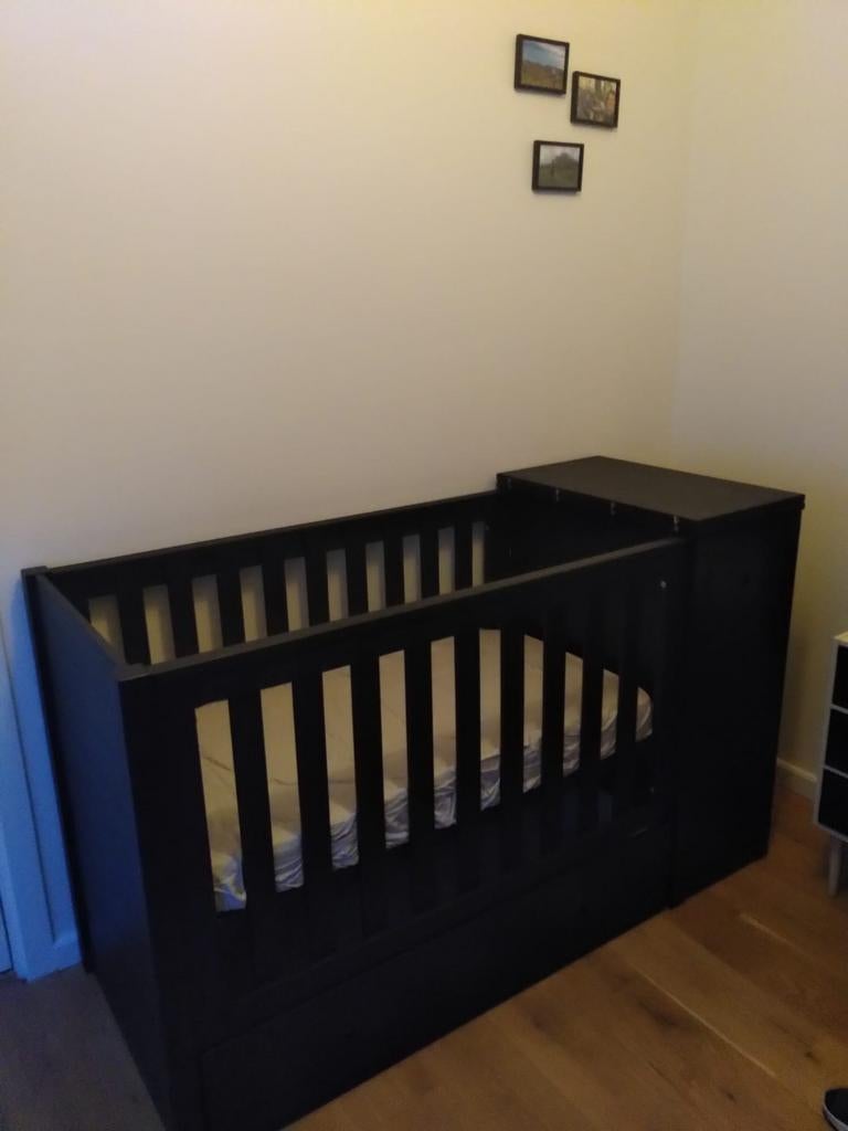 GRATIS Ledikant met commode in één - ideaal compacte ruimtes, Ophalen, Gebruikt, 50 tot 70 cm, 100 cm of meer