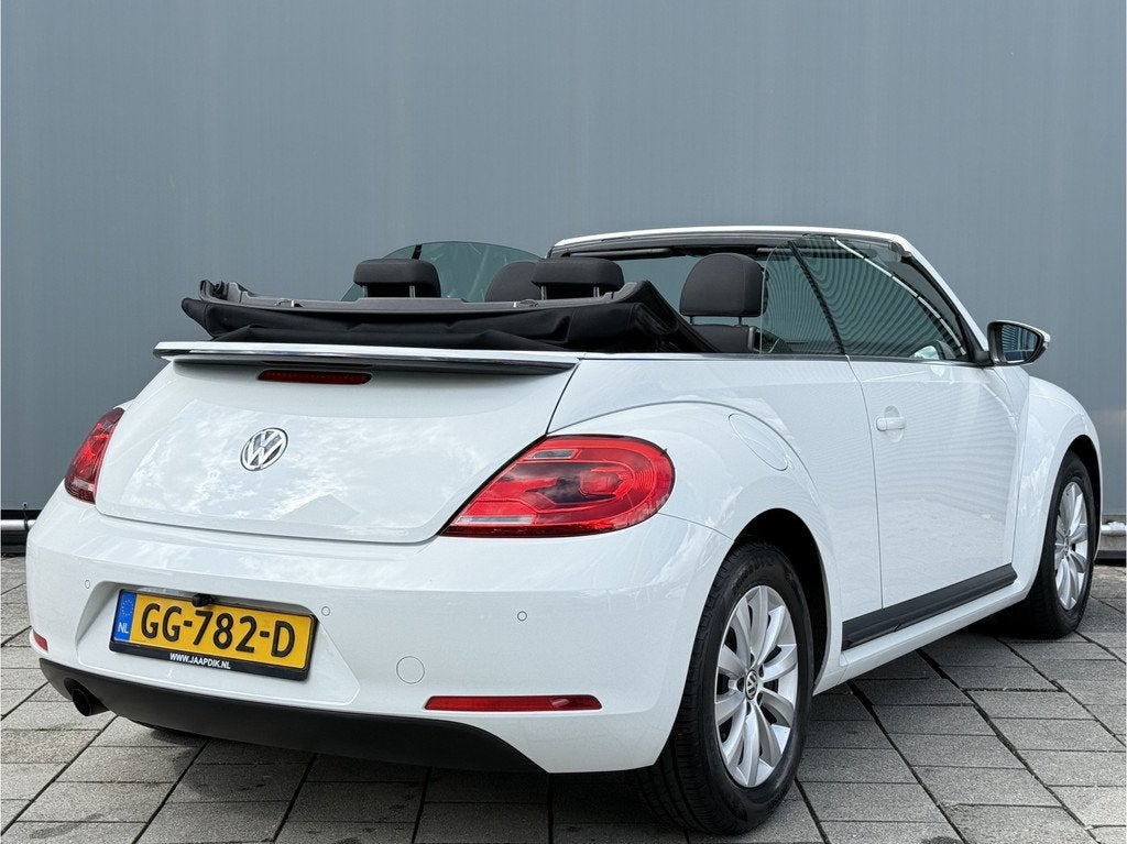 Volkswagen Beetle Cabriolet BWJ 2014 | 1.2 TSI 105PK Trend |, Auto's, Voorwielaandrijving, Euro 5, Stof, Gebruikt