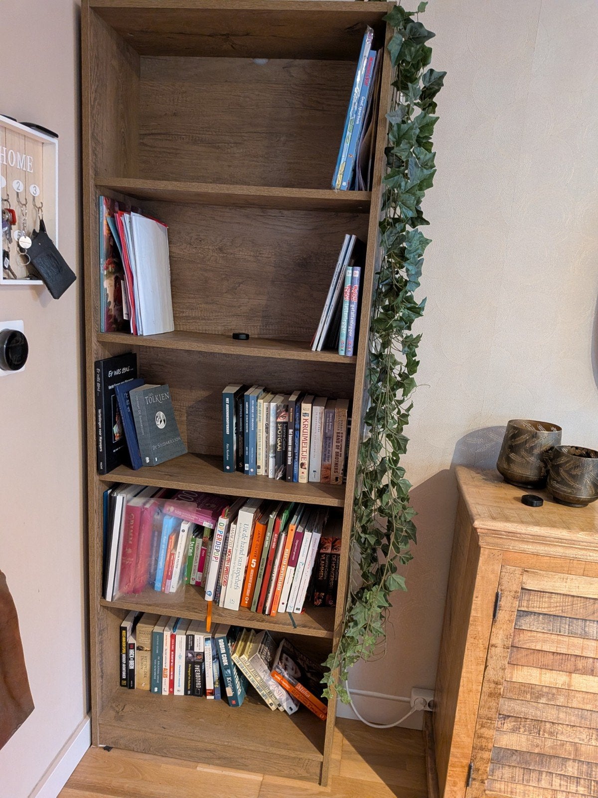 IKEA Billy Boekenkast 80x28x202 cm, Ophalen, Met plank(en), 200 cm of meer, 50 tot 100 cm