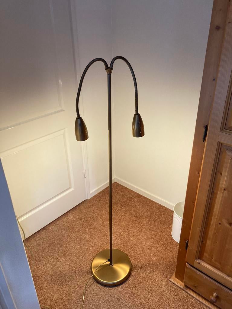 Staande Leeslamp, Ophalen, Zo goed als nieuw, Metaal, 150 tot 200 cm