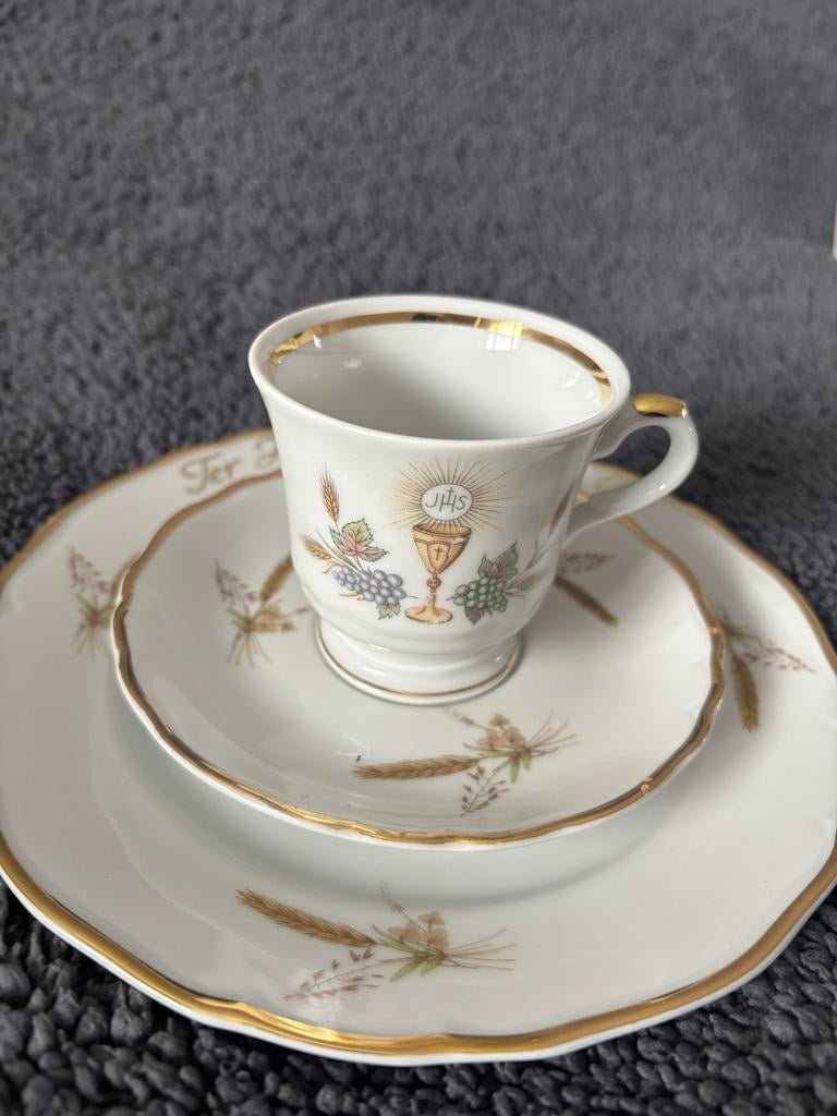 Communie servies set - Tirschenreuth Bavaria, Ophalen