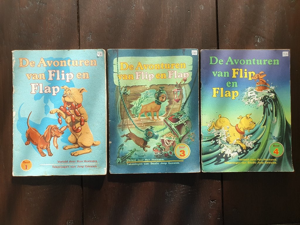 Jeugdboekjes  -De avonturen van Flip en Flap-, Boeken, Ophalen of Verzenden, Gelezen, Fictie algemeen