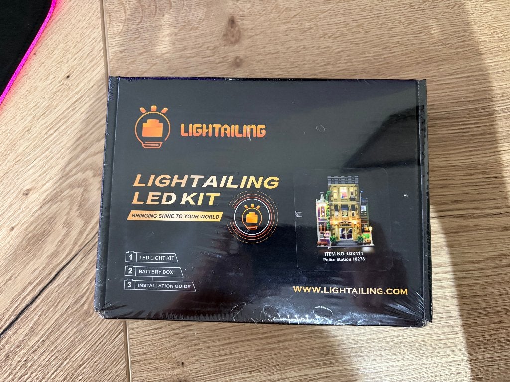 LED Verlichting voor Lego 10278 Police Station, Kinderen en Baby's, Speelgoed | Duplo en Lego, Lego, Accessoire, Nieuw, Ophalen of Verzenden