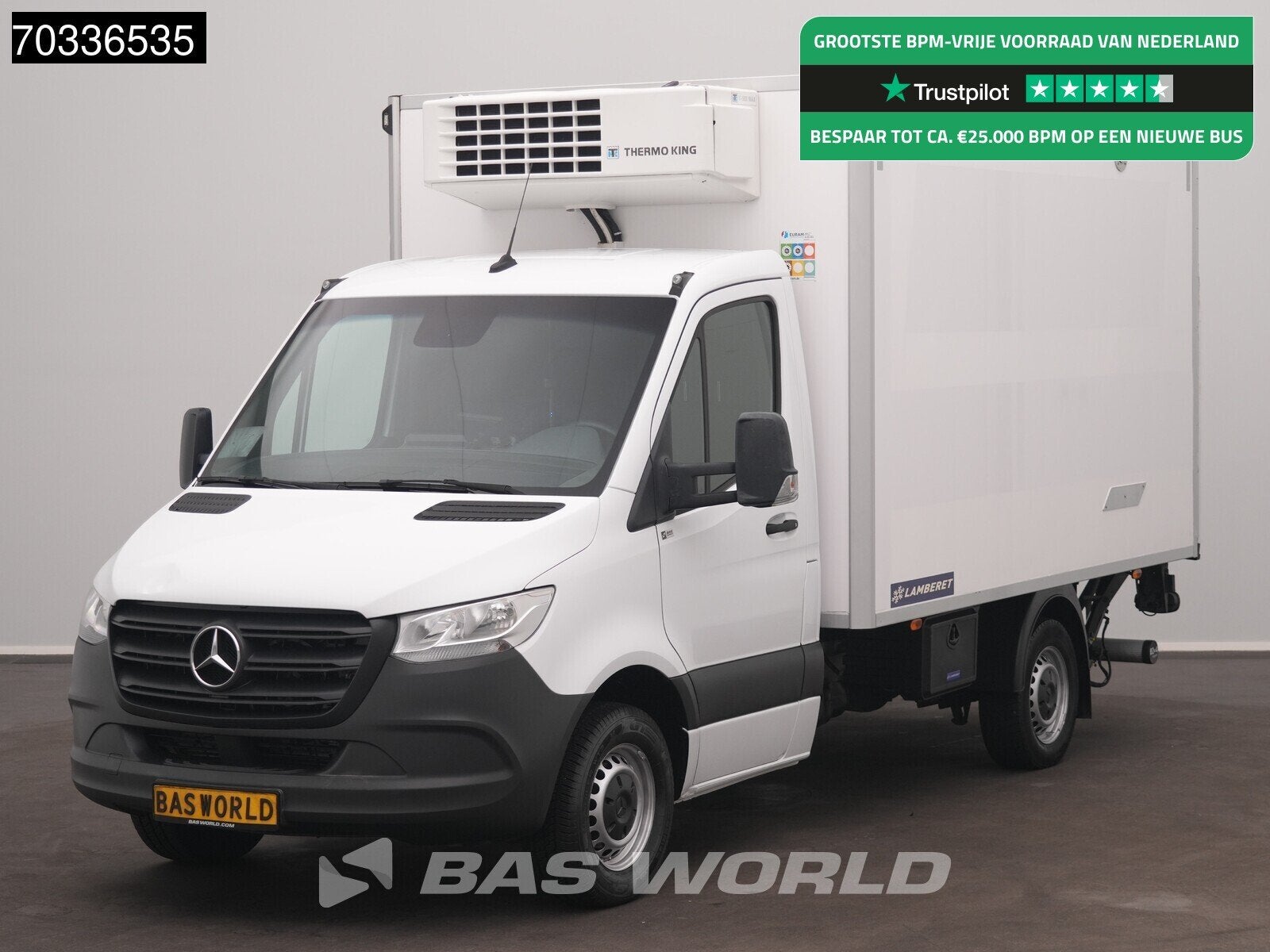 Mercedes Sprinter 316 CDI Automaat Koel/Vries wagen Vries -5, Auto's, Automaat, Stof, Gebruikt, Euro 6