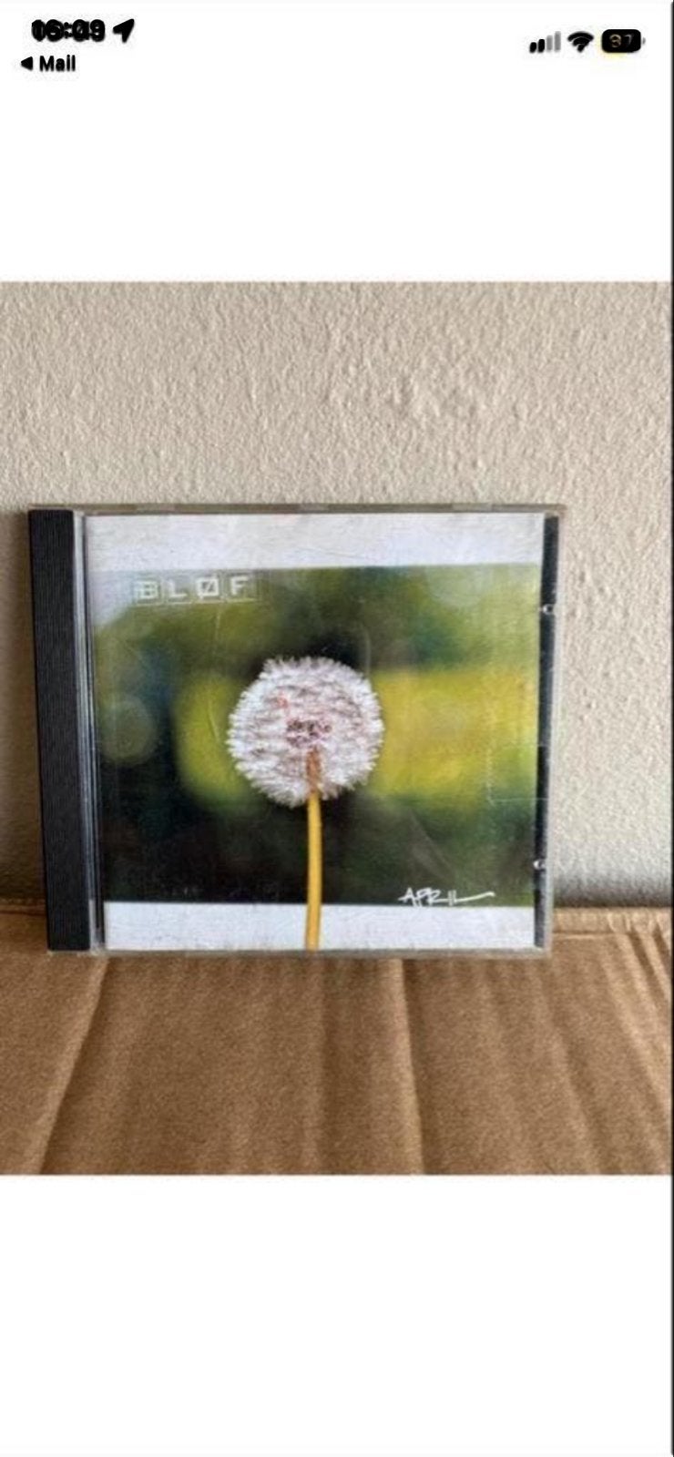 BLØF - April (CD), Gebruikt, Pop, Ophalen of Verzenden, Inclusief boekje