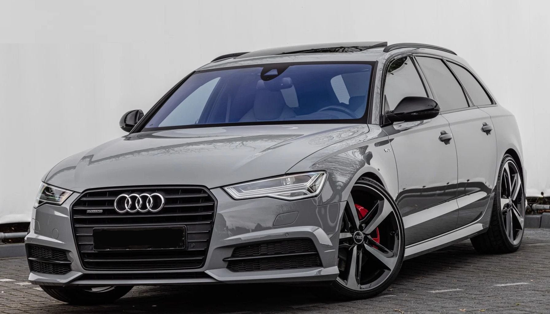 Originele 21 Audi Blade velgen met zomerbanden A6 S6 C7, Gebruikt, -, 265 mm, -