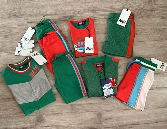 Pakketje Nais zomer maat 110/116, Meisje, Nieuw, Jurk of Rok, Nais