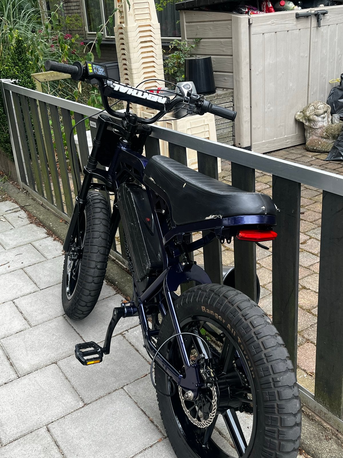 QMwheel V20 Custom E-bike - Zo goed als nieuw, Ophalen, Zo goed als nieuw, Schijfrem, Overige merken