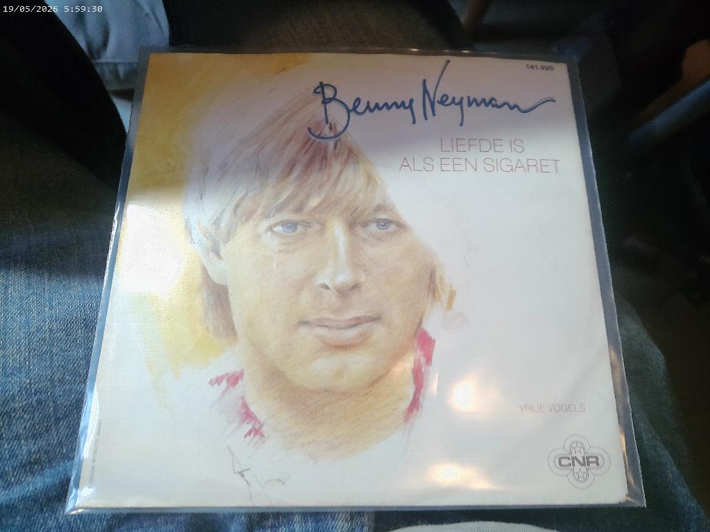 Benny Neyman - Liefde is als een sigaret, Fotohoes, Ophalen of Verzenden, Gebruikt, Nederlandstalig
