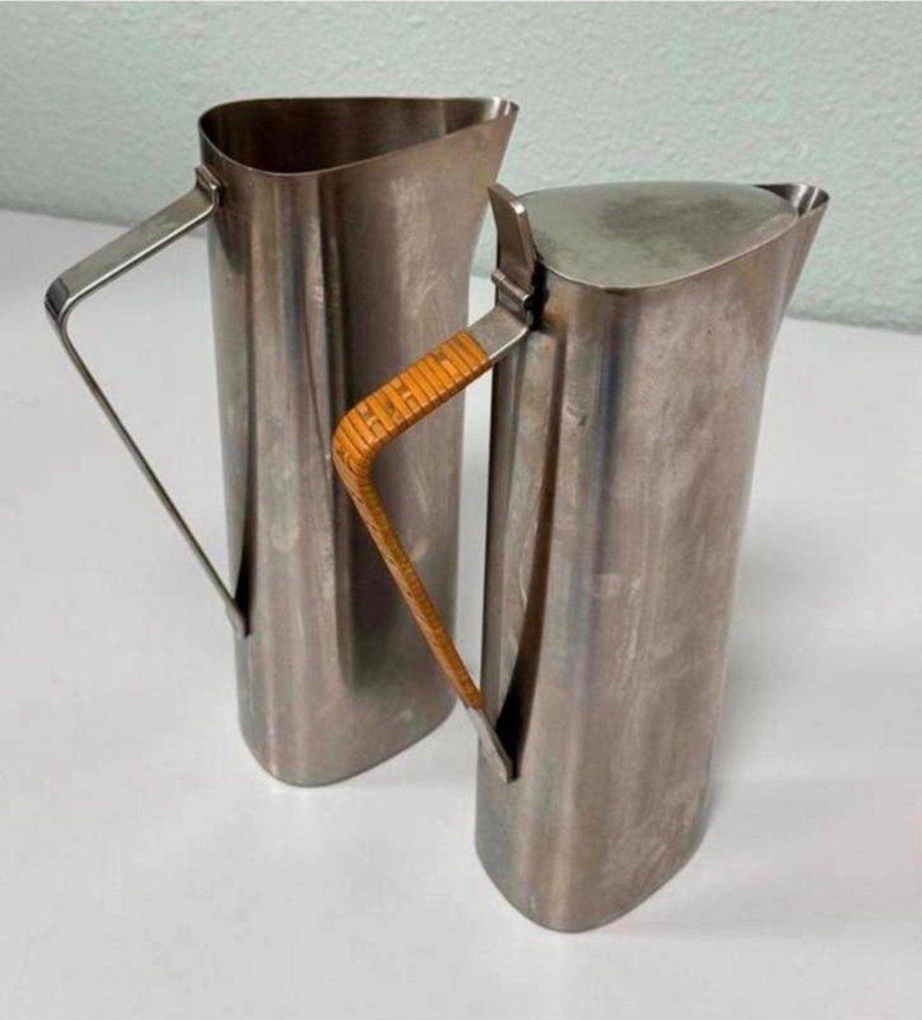 1950-1960 lundtofte denmark zeldzaam coffee milk jug kan set, Ophalen of Verzenden