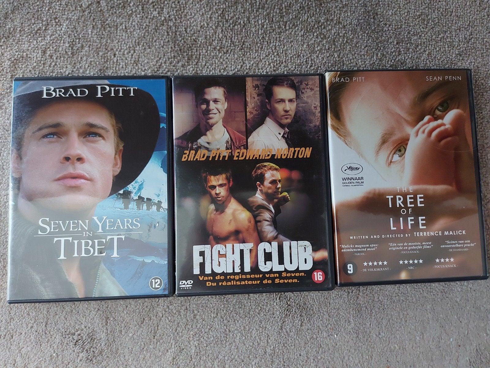 3 X Brad Pitt en ..., Vanaf 16 jaar, Ophalen, Zo goed als nieuw