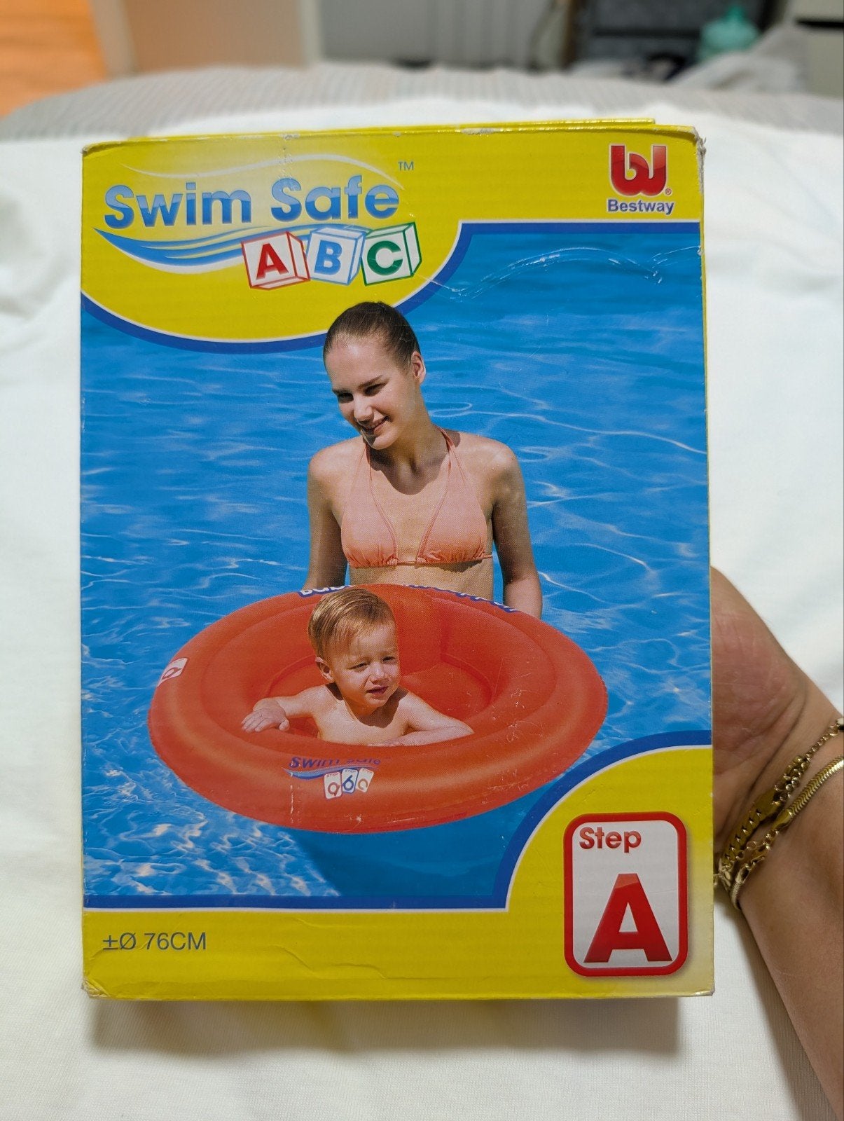 Nieuwe Bestway Swim Safe ABC Baby Zwemzitje, Ophalen of Verzenden, Nieuw