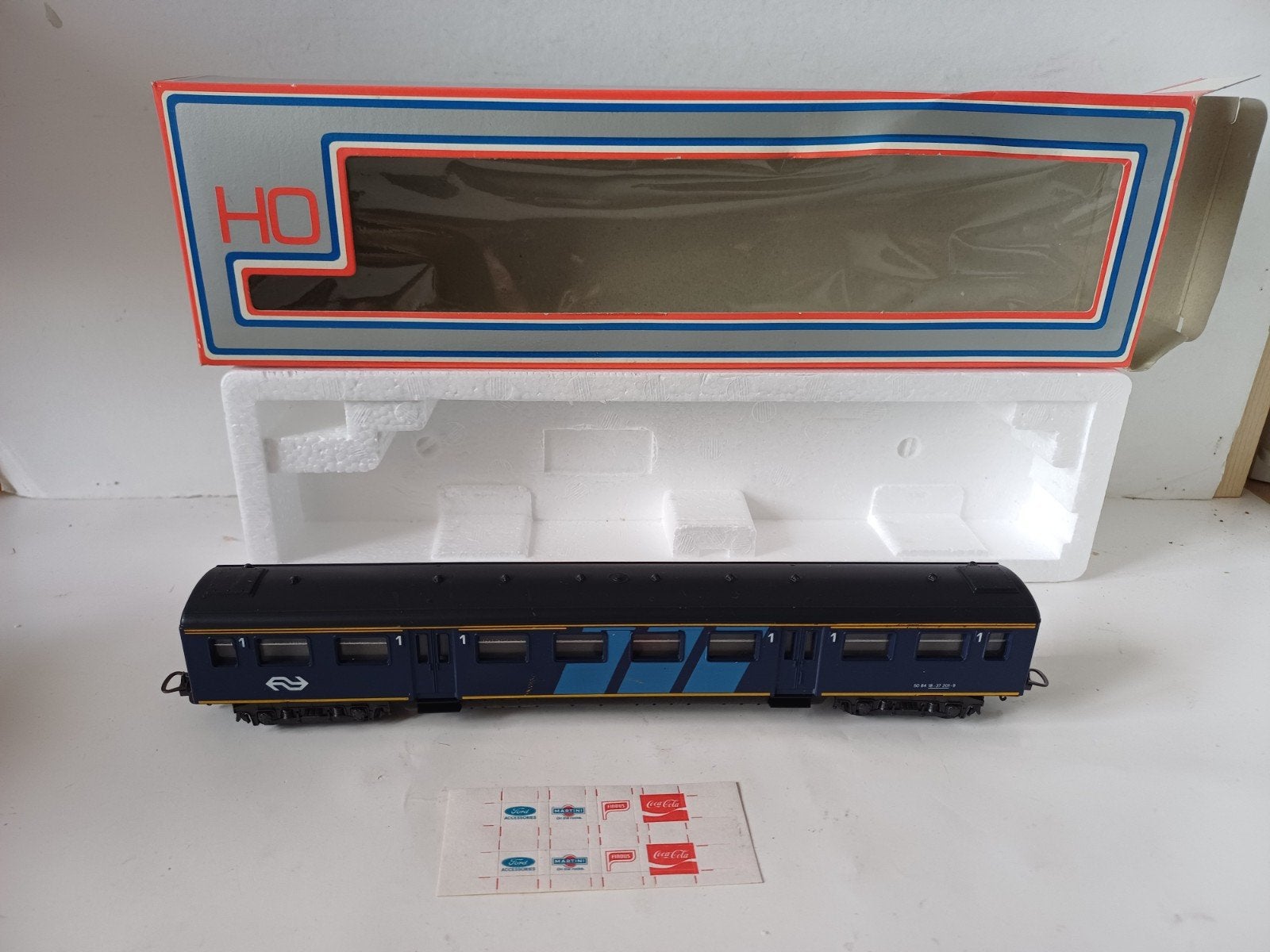 Lima Hema HO H0 1:87 treinwagem train wagon 1980's  NS, Gelijkstroom, Wagon, Ophalen of Verzenden, NS