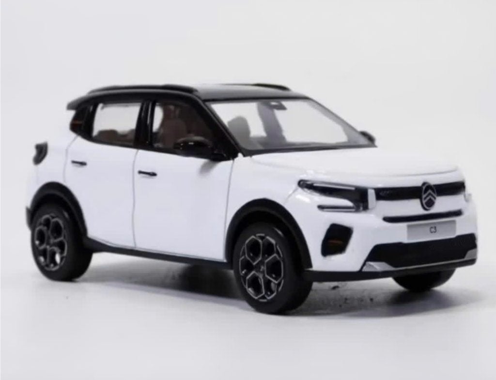 Citroen C3 2024 Polar Wit / Zwart schaal 1/43 NOREV 155311, Verzenden, Nieuw, Auto, Norev