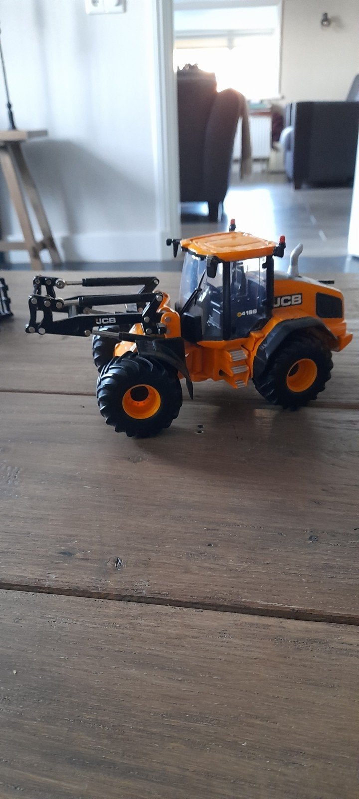 JCB 416S Wielenlader Speelgoedmodel, Ophalen of Verzenden, Zo goed als nieuw, Tractor of Landbouw
