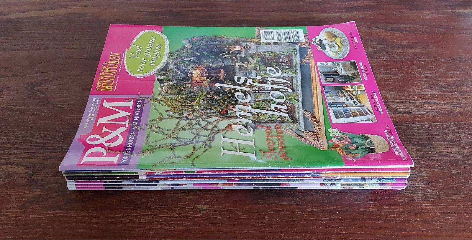 9 tijdschriften Poppenhuizen & Miniaturen hobbyblad., Verzamelen, Ophalen of Verzenden, Zo goed als nieuw, Overige typen