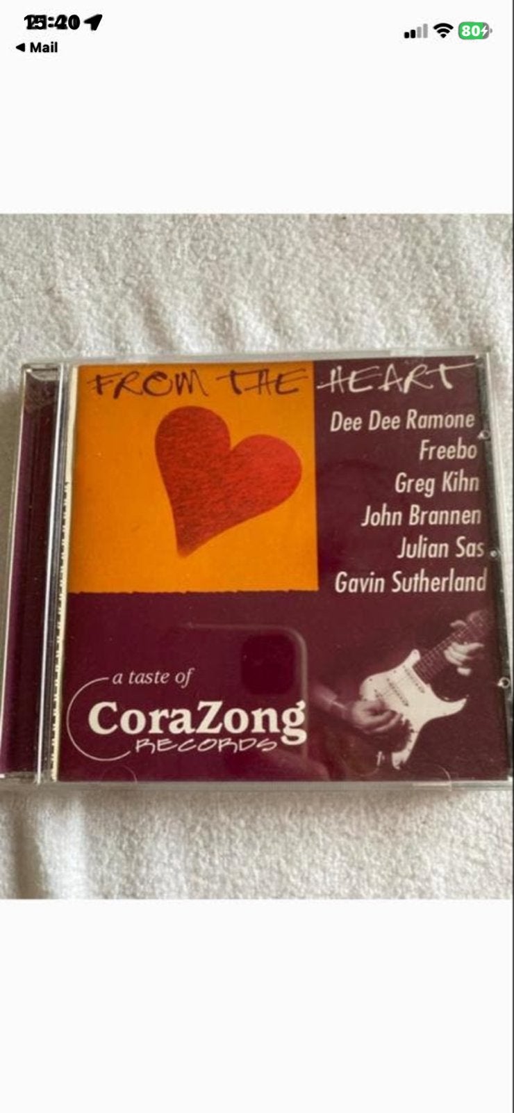 From The Heart - A Taste of Corazong Records CD, Gebruikt, Overige genres, Ophalen of Verzenden, Verzamelalbum