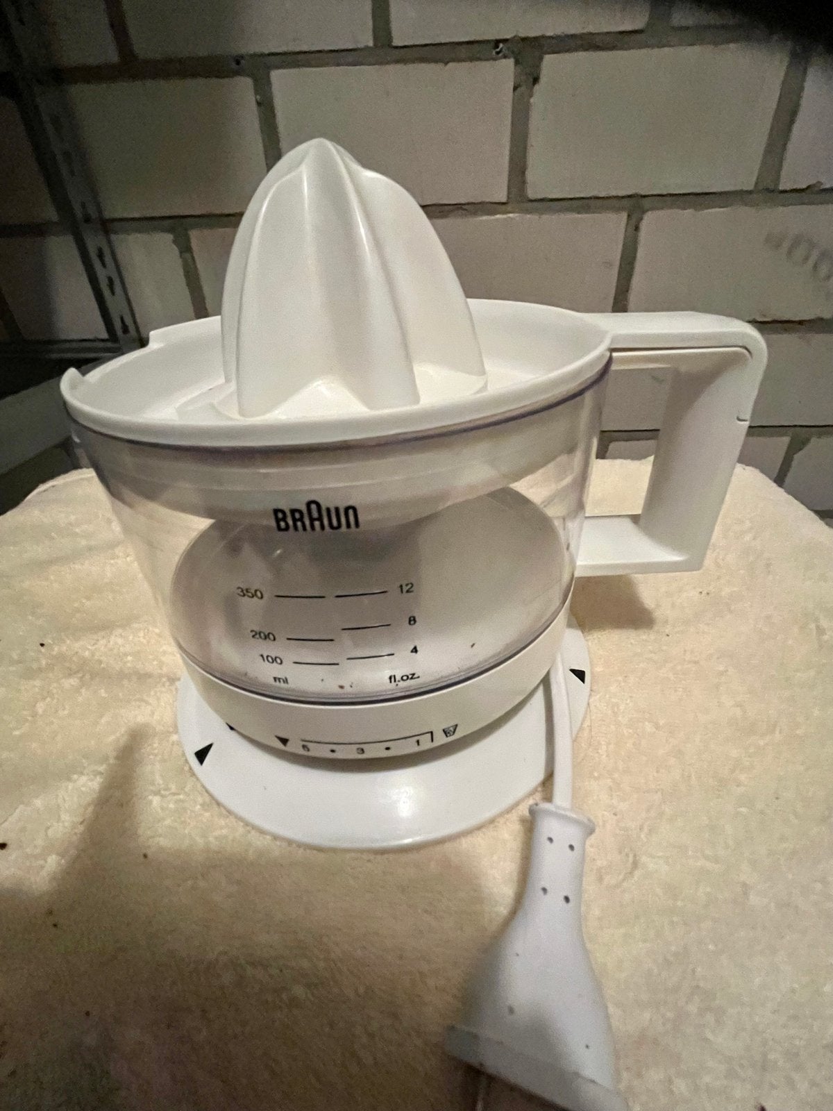 Braun Citruspers Type 4161 - Compact en Efficiënt, Ophalen of Verzenden, Gebruikt