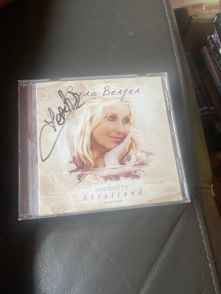 Petra Berger - Touched by Streisand (Gesigneerd CD), Pop, Ophalen of Verzenden, Zo goed als nieuw, Live-album