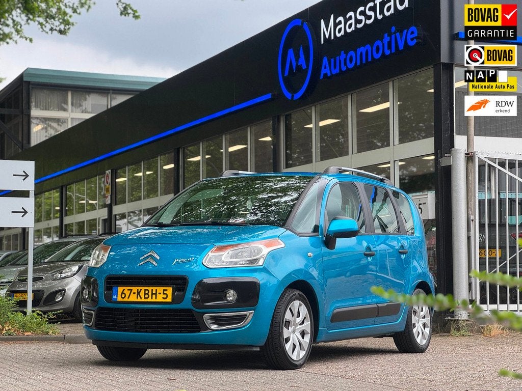 Citroen C3 Picasso 1.4 VTi Aura NWE APK Airco Trekhaak hoge, Voorwielaandrijving, 15 km/l, Gebruikt, Blauw