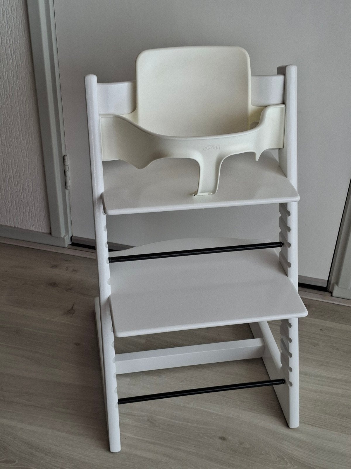 Stokke Tripp Trapp met Babyset Z.G.A.N.🙂🙂, Ophalen, Zo goed als nieuw, Meegroeistoel, Stoelverkleiner