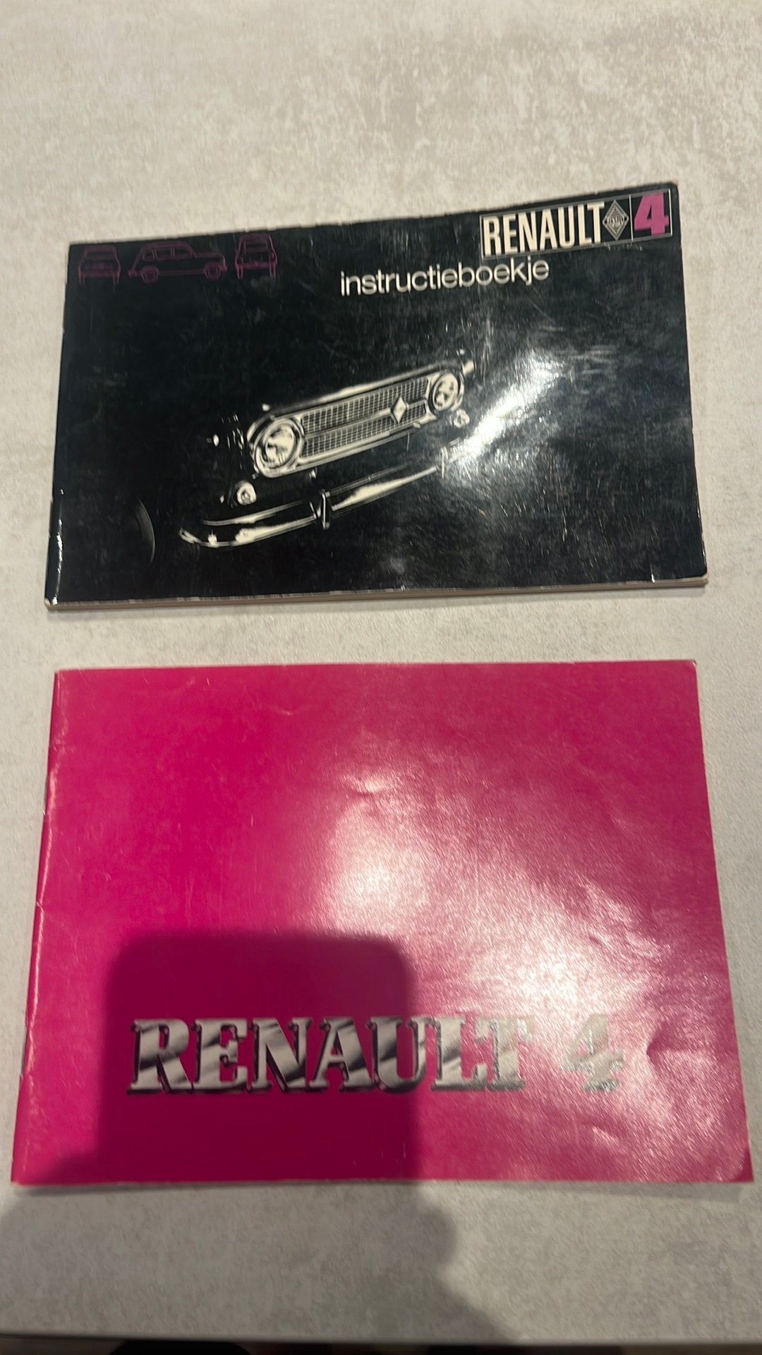 Renault 4 2x instructie boekje renault 4, Ophalen