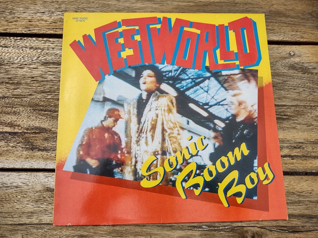 Maxi single - Westworld - Sonic boom boy, Cd's en Dvd's, Maxi-single, Dance, Ophalen of Verzenden, Zo goed als nieuw